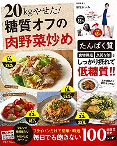 20kgやせた! 糖質オフの肉野菜炒め